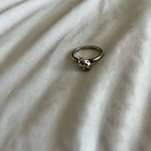 James Avery Silver Ladybug Ring